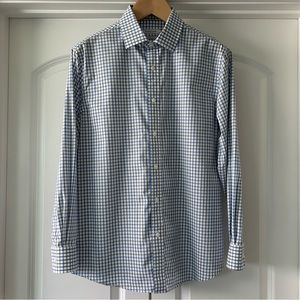 Mens Haggar Classic Fit Dress Shirt 15-15 1/2 32/33